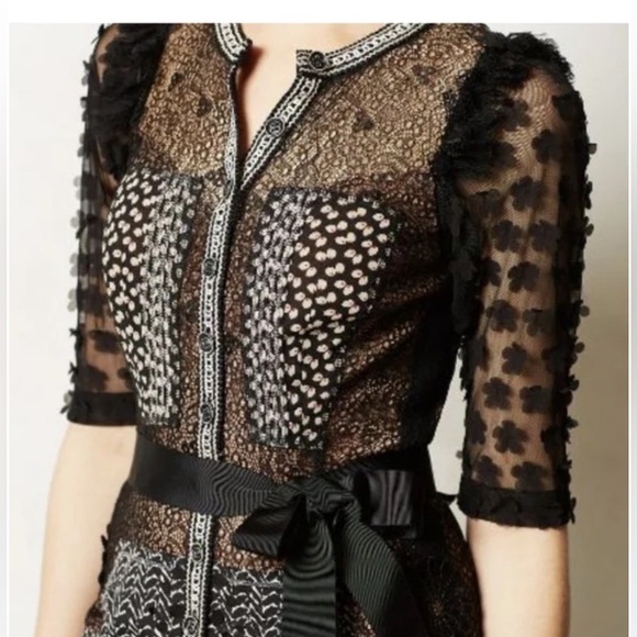 Beguile by Byron Lars Anthropologie Floral Dress - Picture 3 of 13